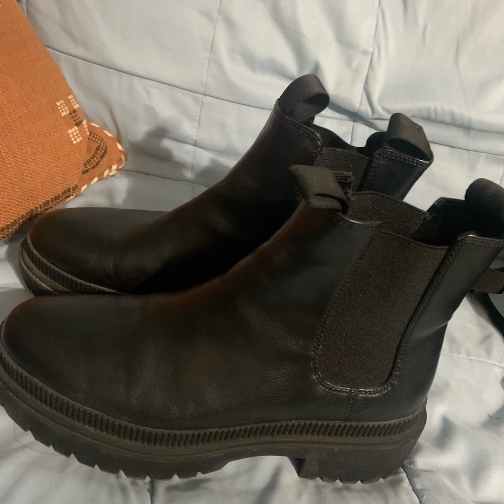 H&M booties semi platform